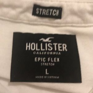 Hollister Shirts - MEN’S HOLLISTER SIZE L NEW EPIC FLEX STRETCH POLO Hollister Shirts - MEN’S HOLLISTER SIZE L NEW EPIC FLEX STRETCH POLO